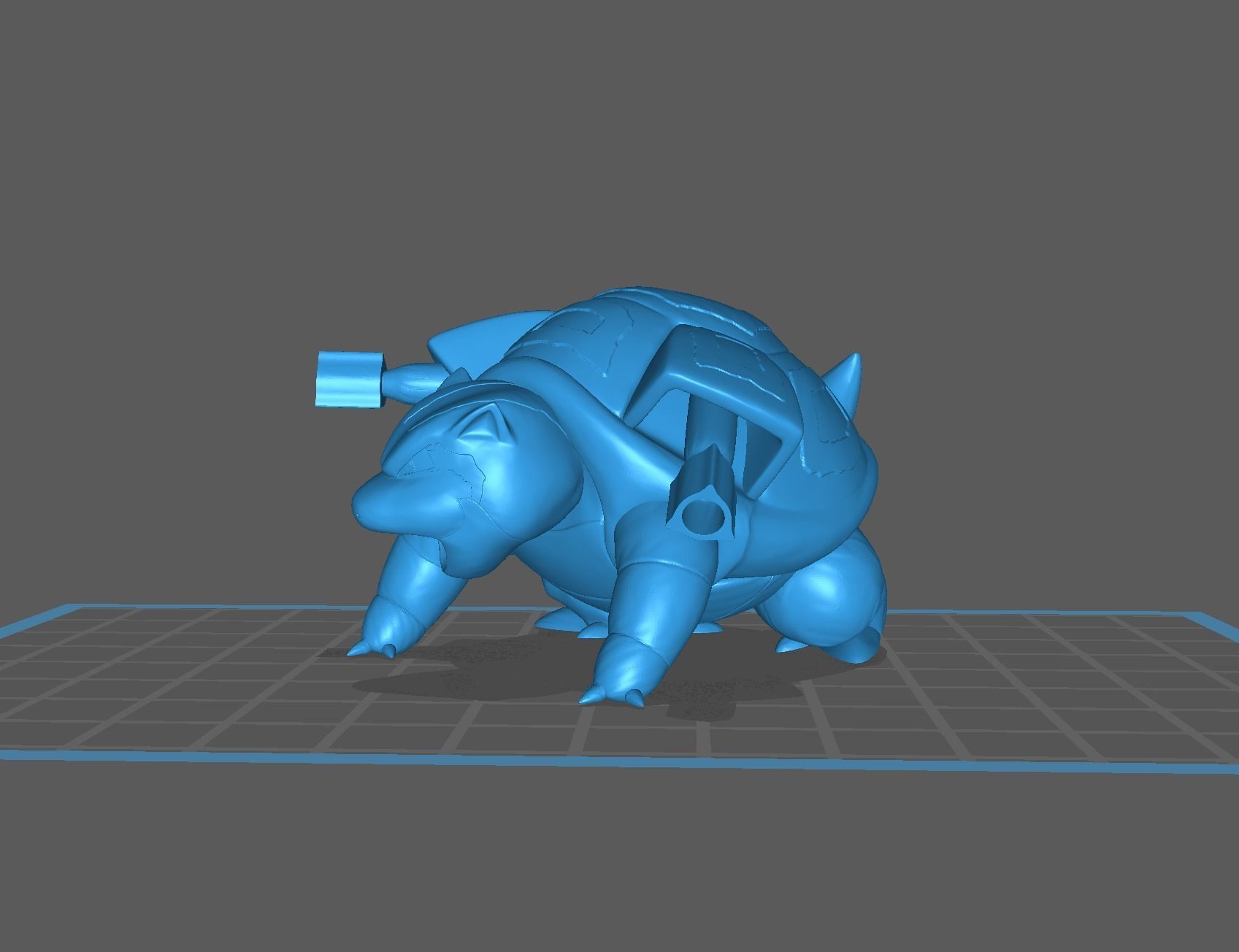 Clone Squirtle Wartortle and Blastoise 3D print model 3D print model_46