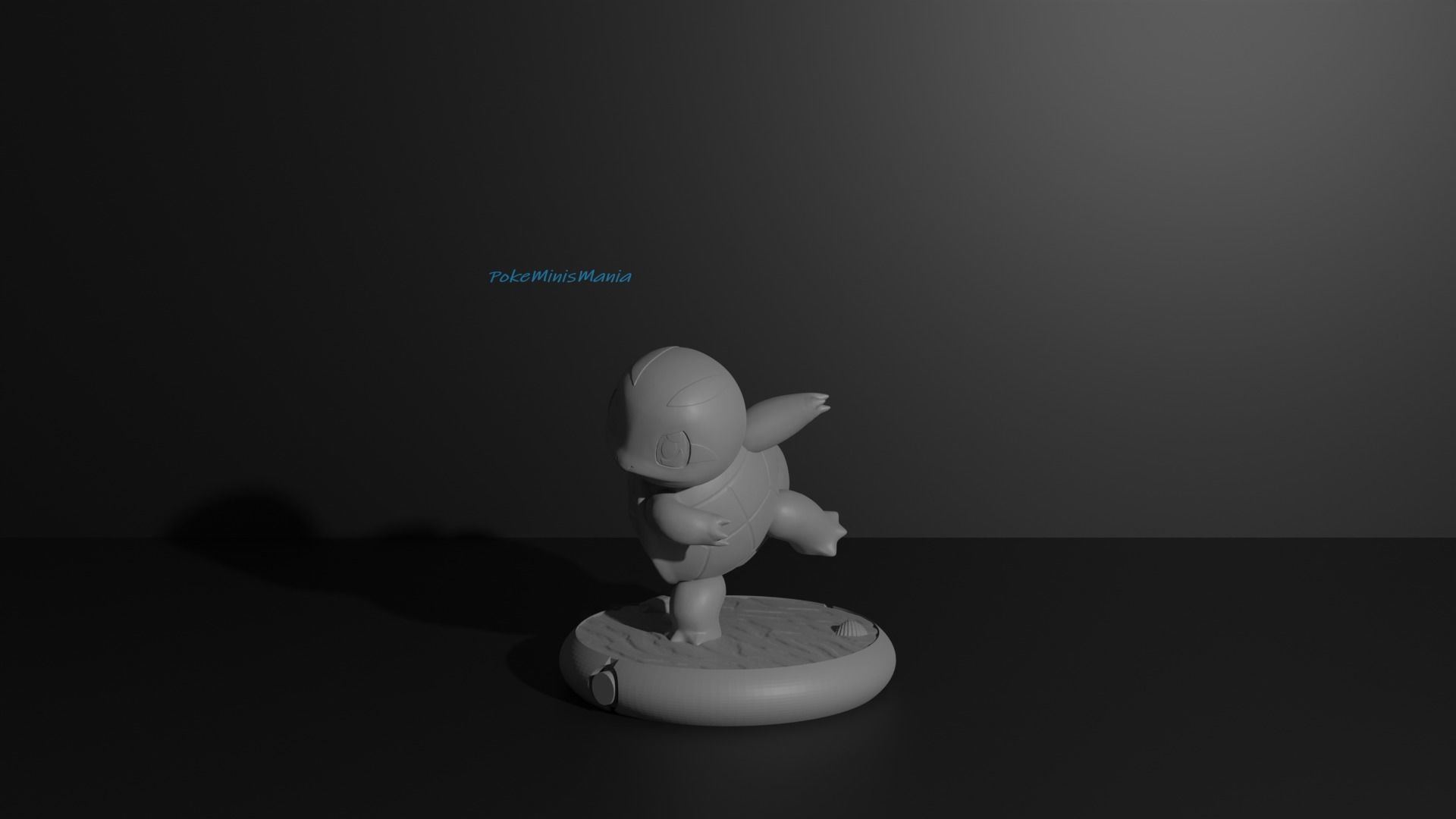 Clone Squirtle Wartortle and Blastoise 3D print model 3D print model_15