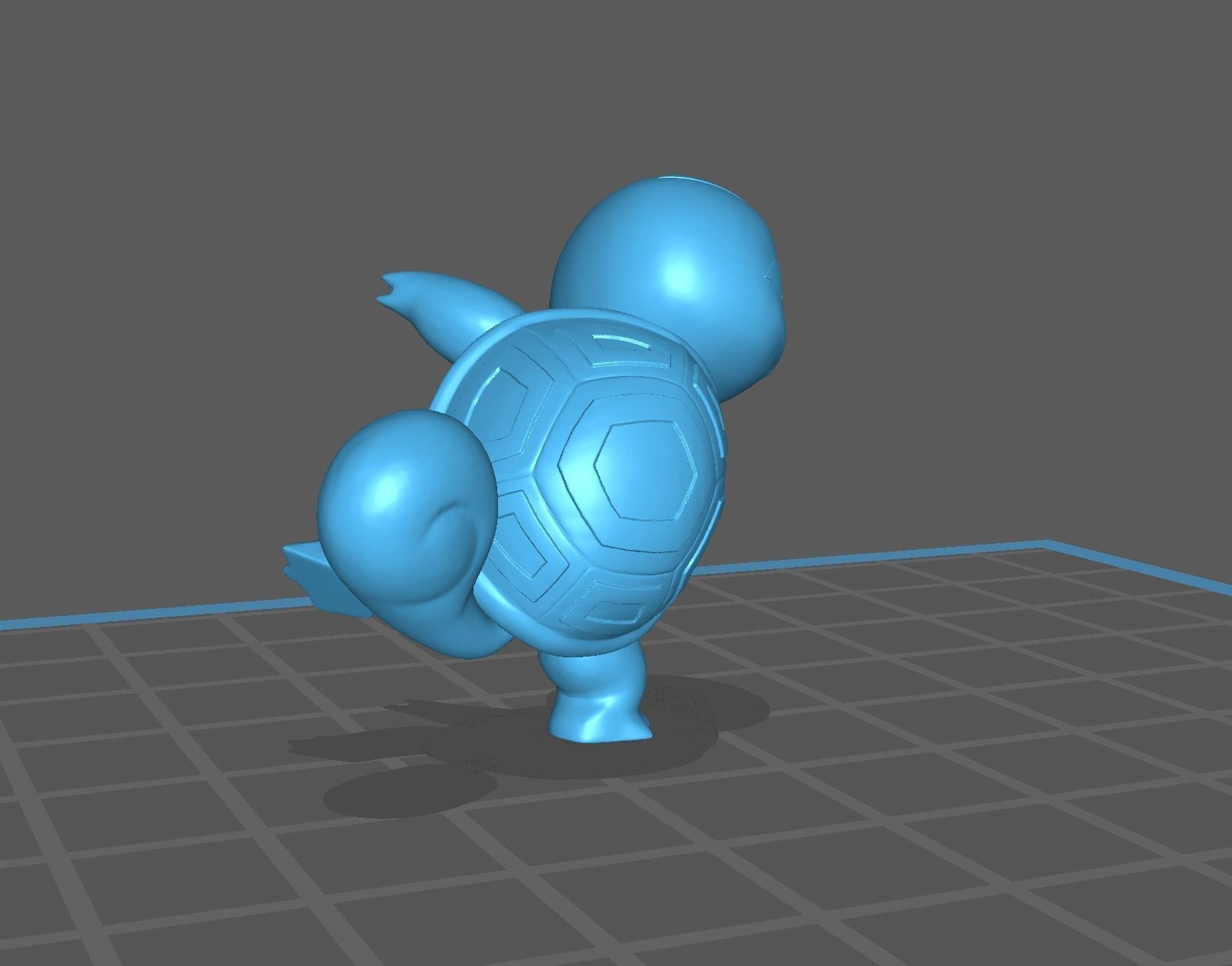 Clone Squirtle Wartortle and Blastoise 3D print model 3D print model_33