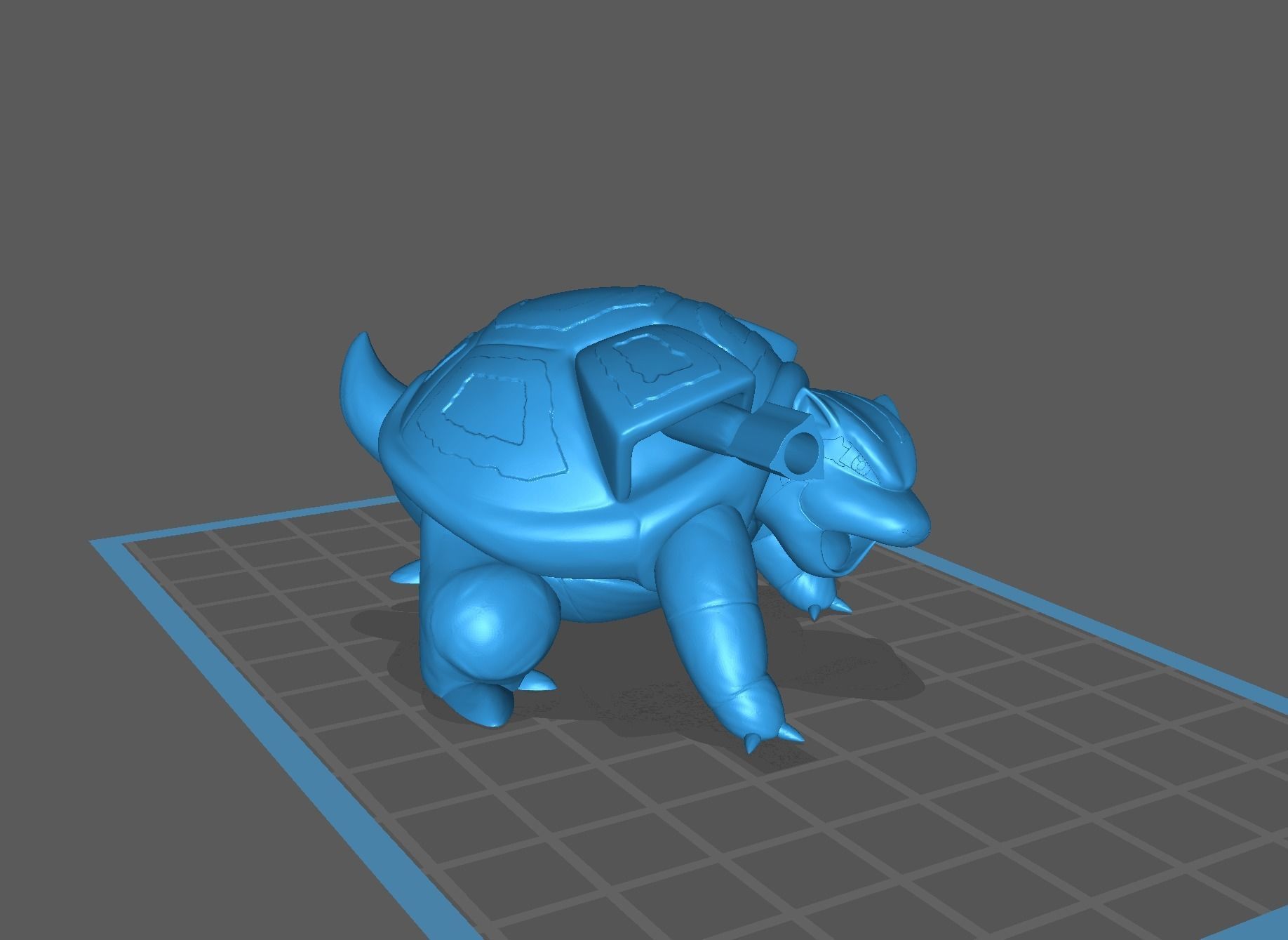 Clone Squirtle Wartortle and Blastoise 3D print model 3D print model_45