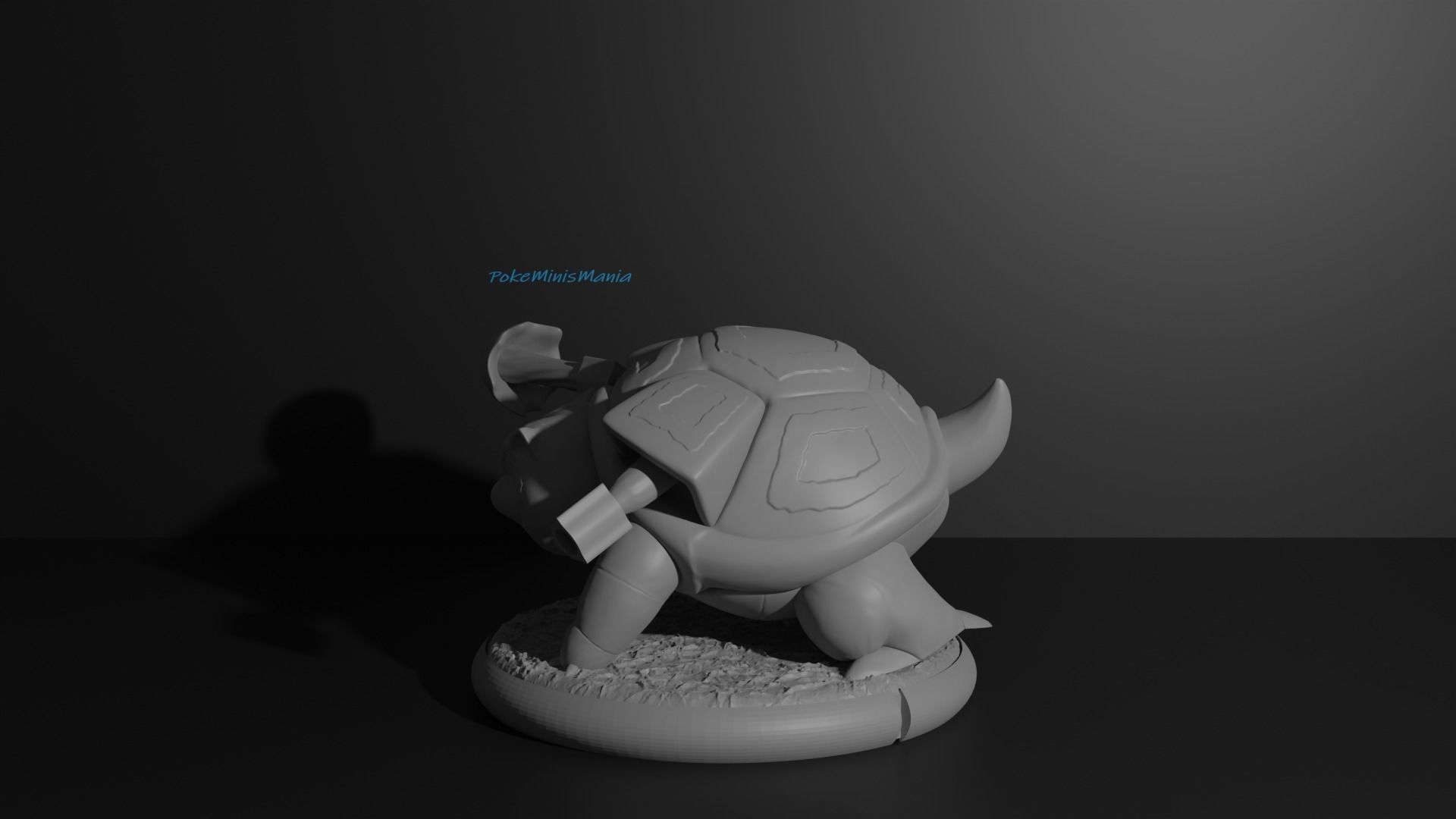 Clone Squirtle Wartortle and Blastoise 3D print model 3D print model_25