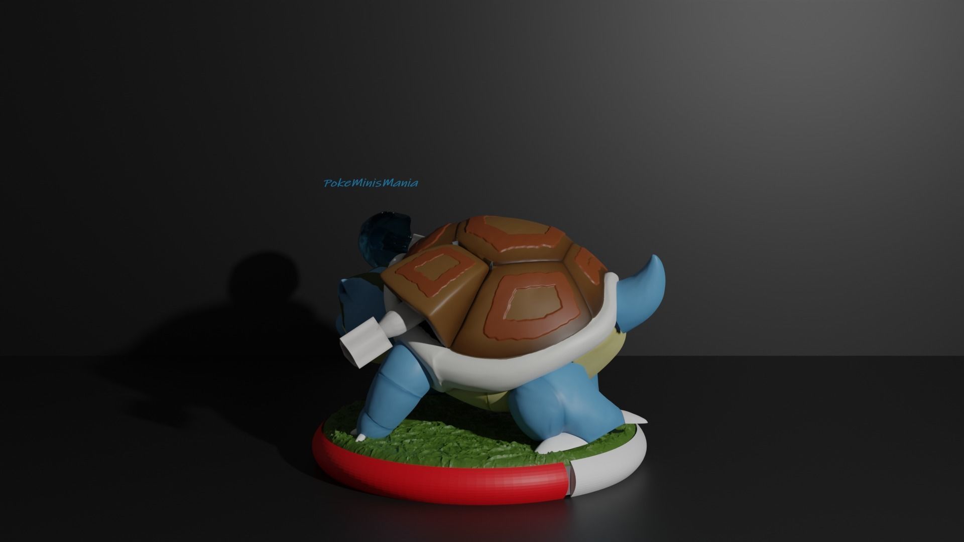 Clone Squirtle Wartortle and Blastoise 3D print model 3D print model_12