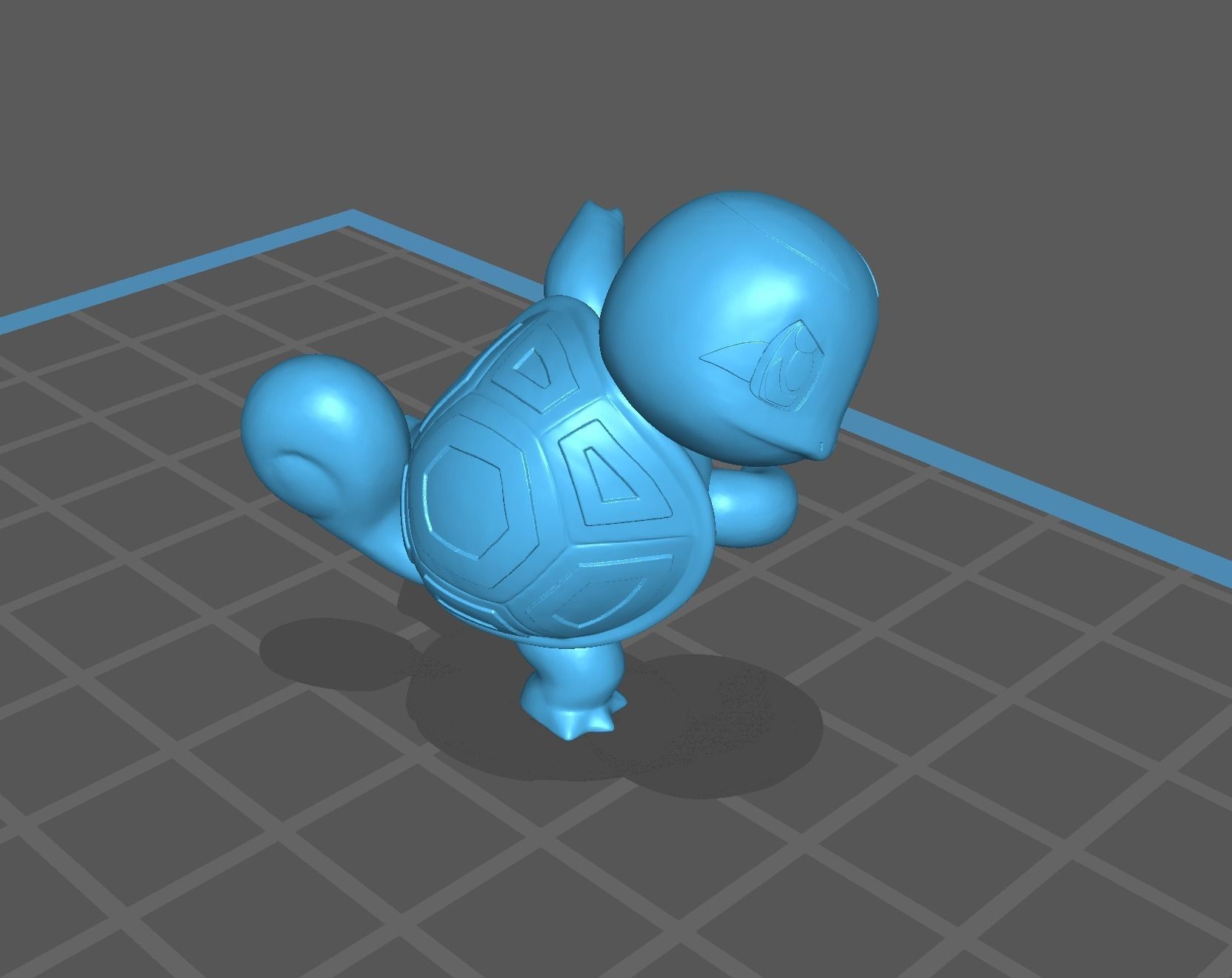 Clone Squirtle Wartortle and Blastoise 3D print model 3D print model_30