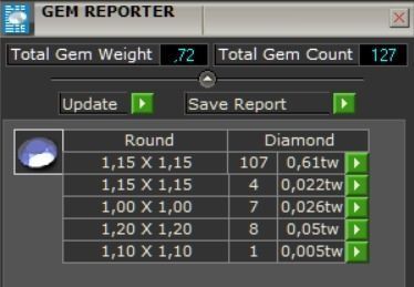 Hand Hamsa  pendant with stones 3D print model_2