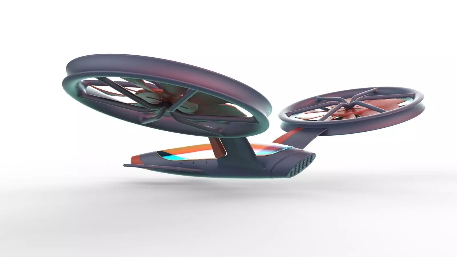 Flying Car 3D print model