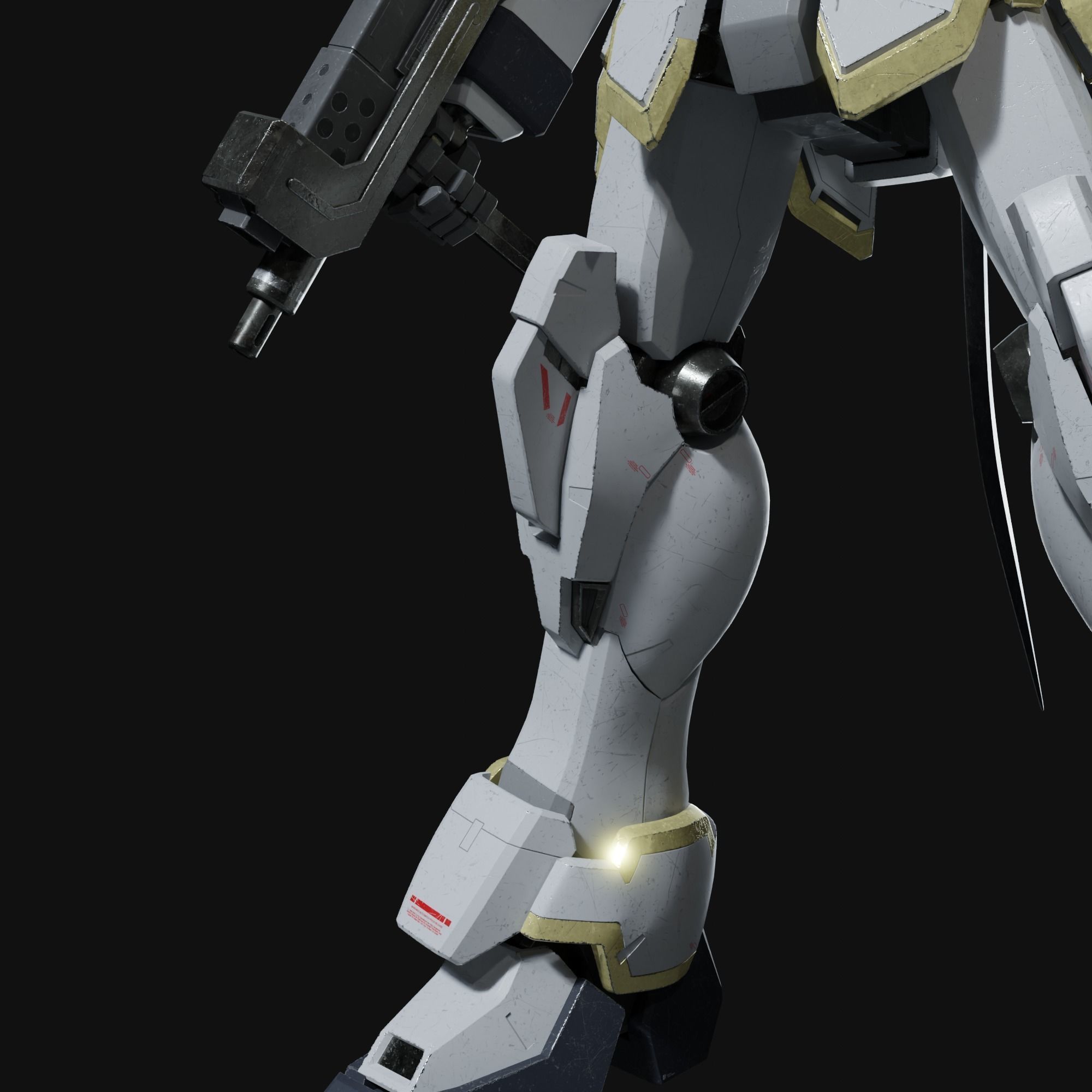 Sandrock gundam ka ver 3D model_22