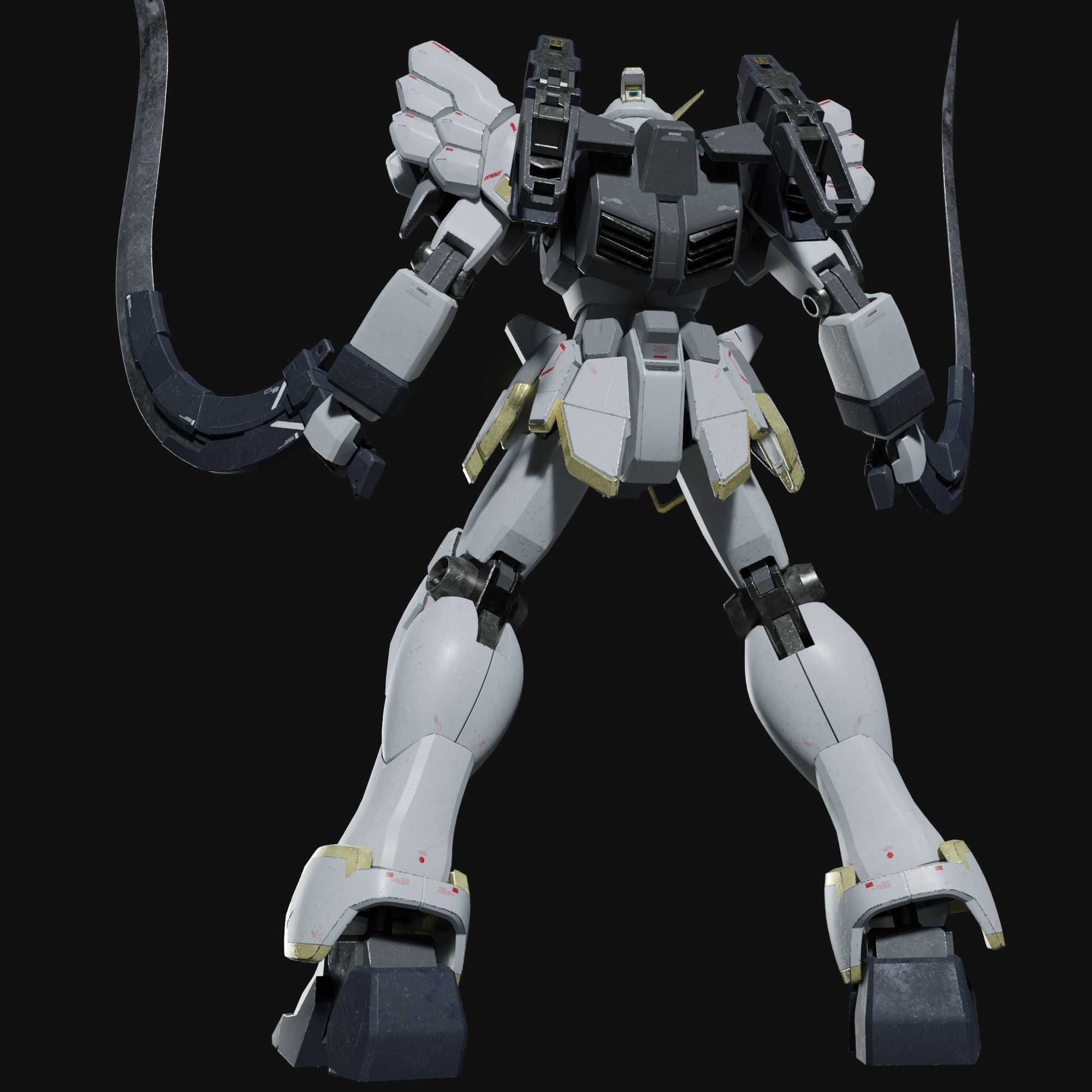 Sandrock gundam ka ver 3D model_3