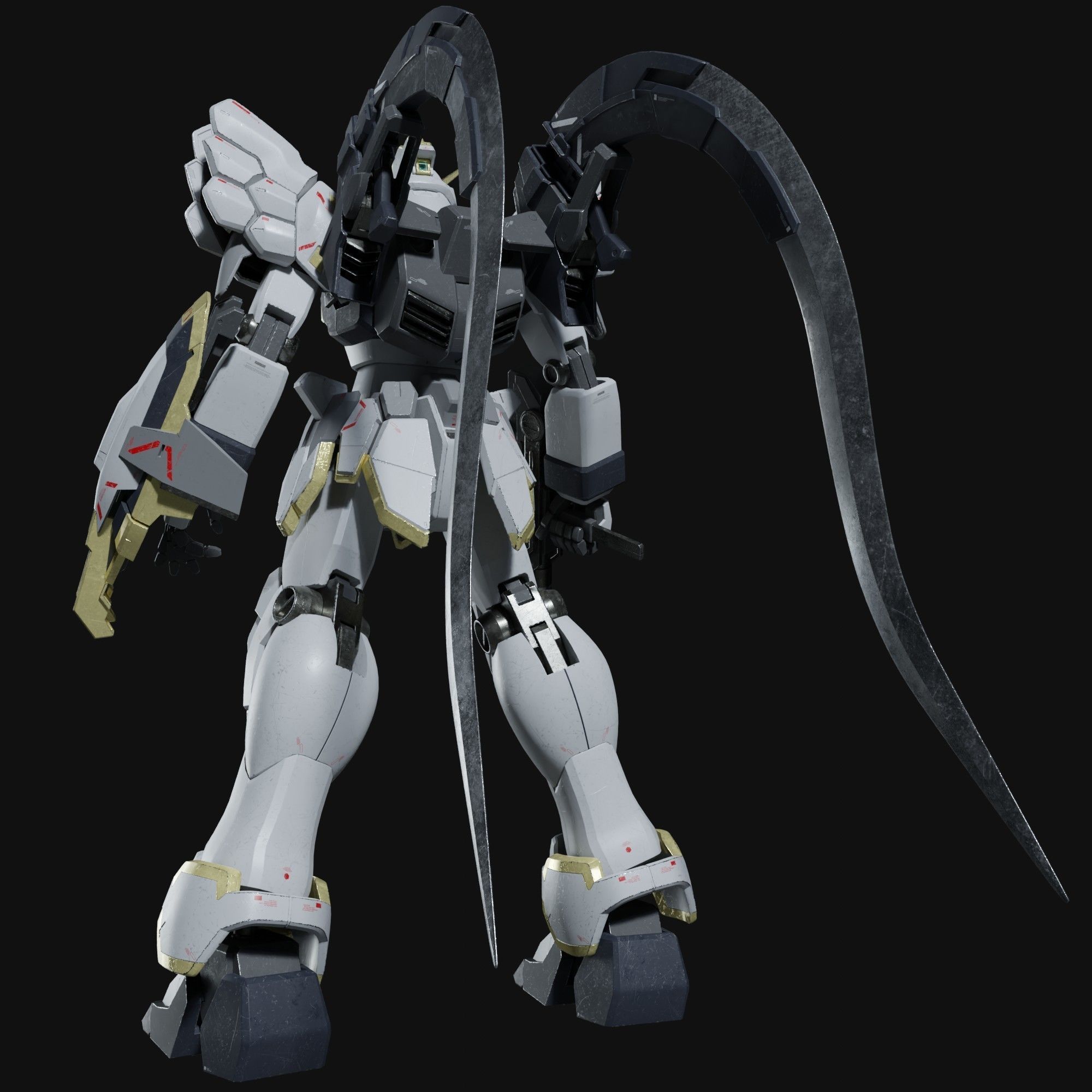 Sandrock gundam ka ver 3D model_1