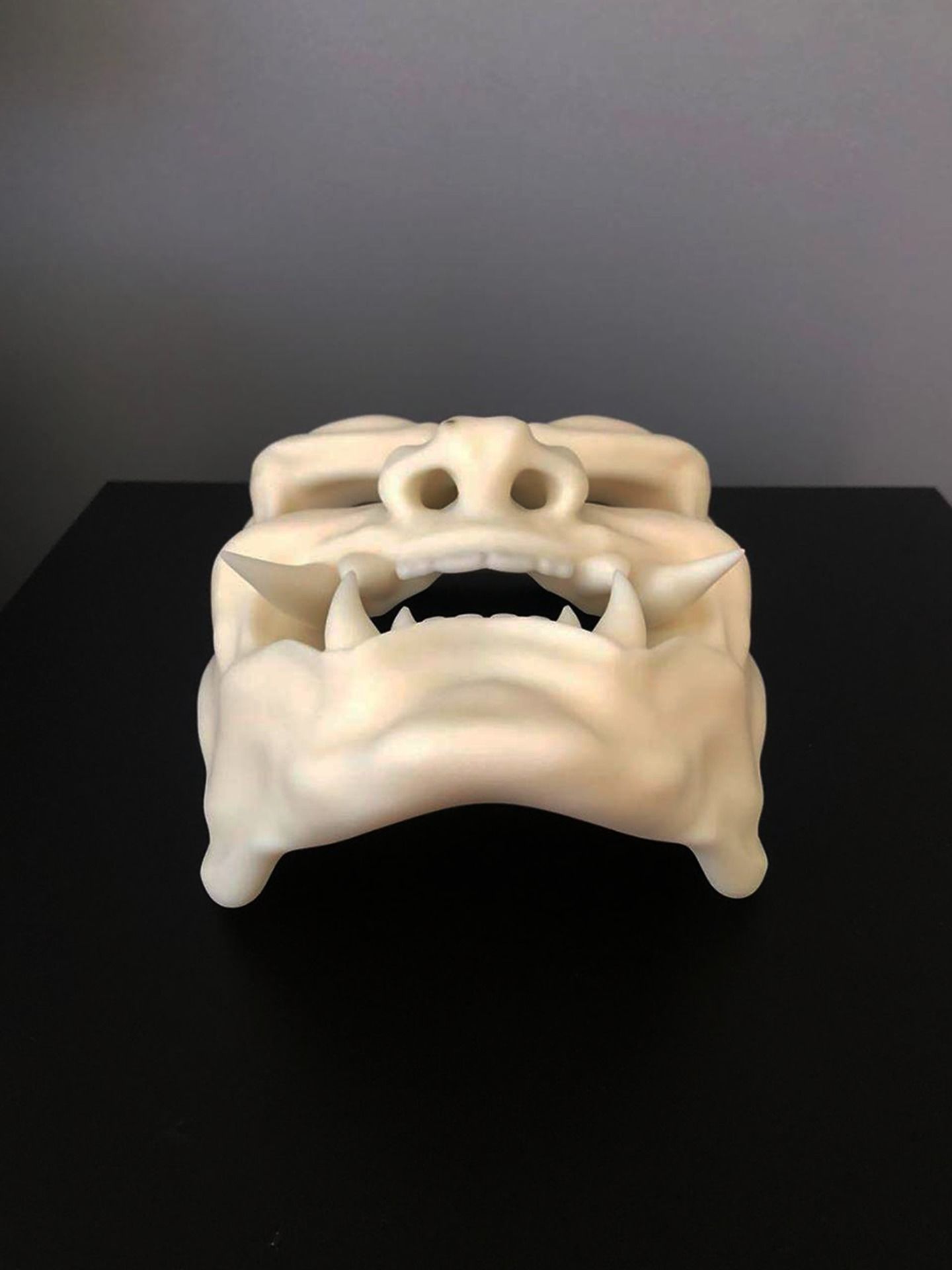 Oni Mask       Traditional Japanese Demon Mask Wearable 3D Print Free 3D print model_14