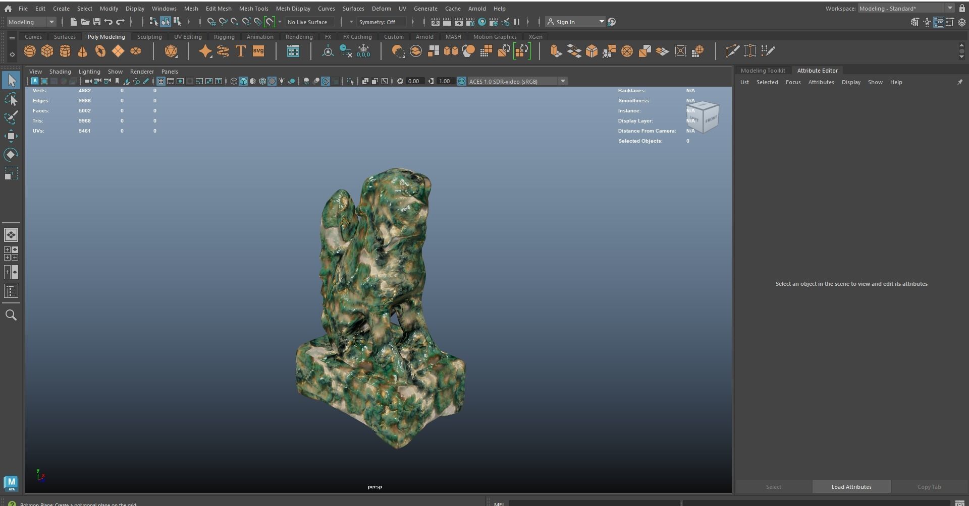 Dog Statue AR VR PBR Lowpoly with game ready 3d Model Low-poly 3D model_16