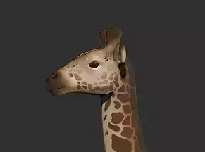 Giraffe 3D Model