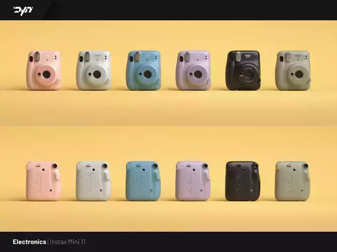 Instant Camera - Fujifilm Instax Mini 11 3D model