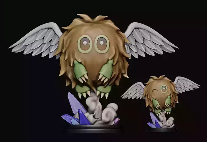 winged kuriboh figure - yugioh