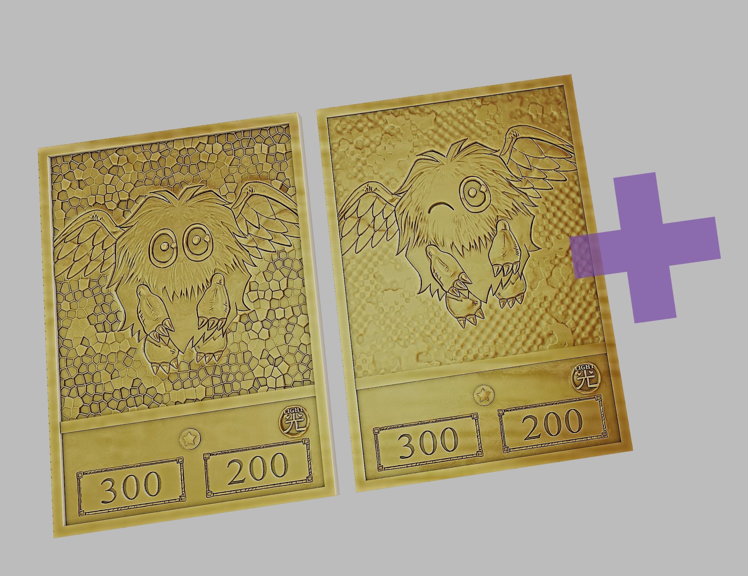 winged kuriboh figure - yugioh 3D print model_1