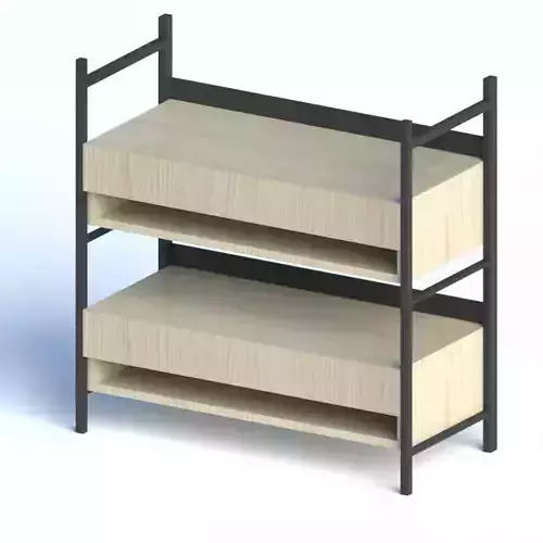 Minimalist Shoe Rack
