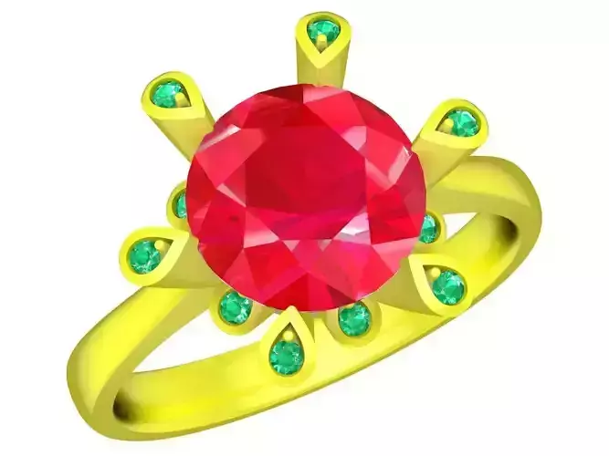 Fashion Diamond Ring for Lady 5267A