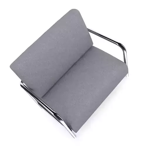 Grey Fabric Armchair