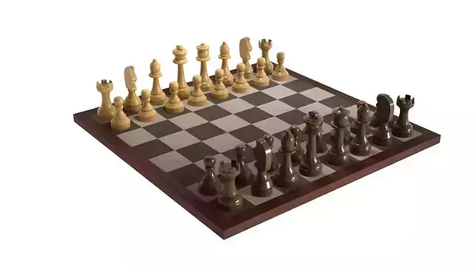 ChessSet 3D model