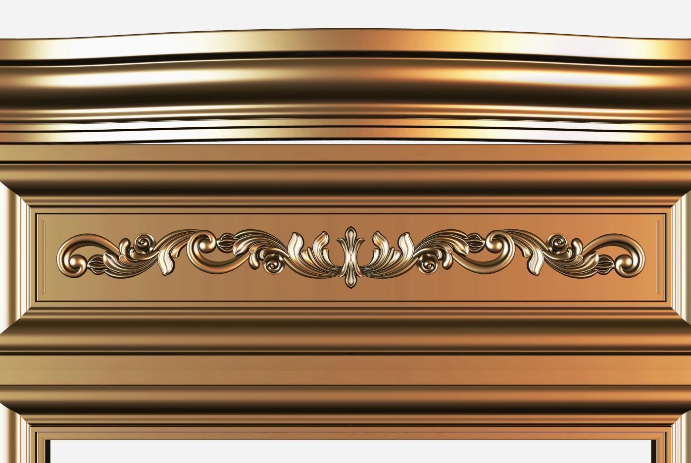 Fireplace 3d model for cnc 01 3D model_6