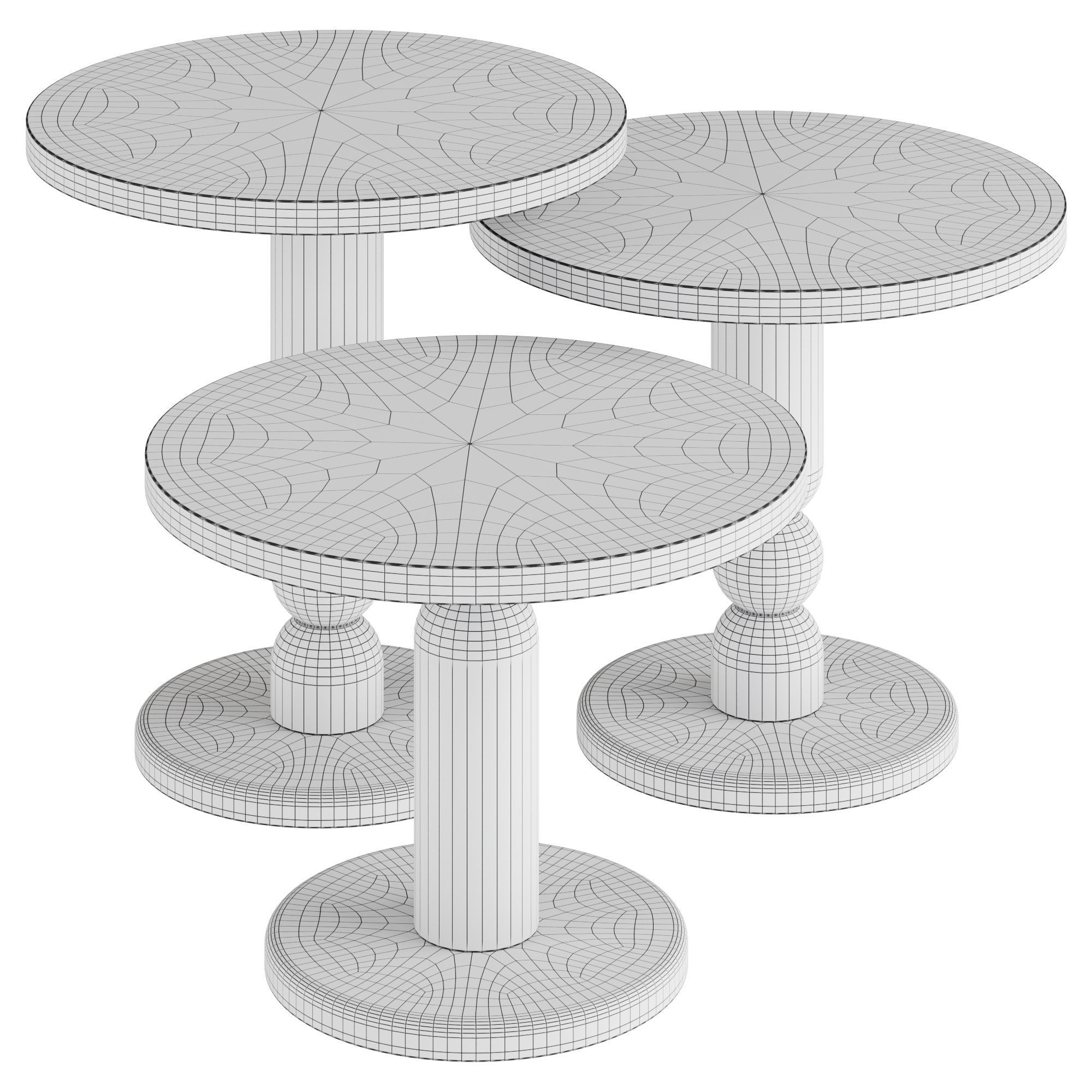 Bla Station TURN table 3D model_2