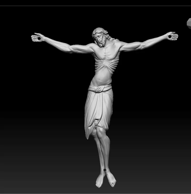 3D printed model of Jesus 3D print model_0