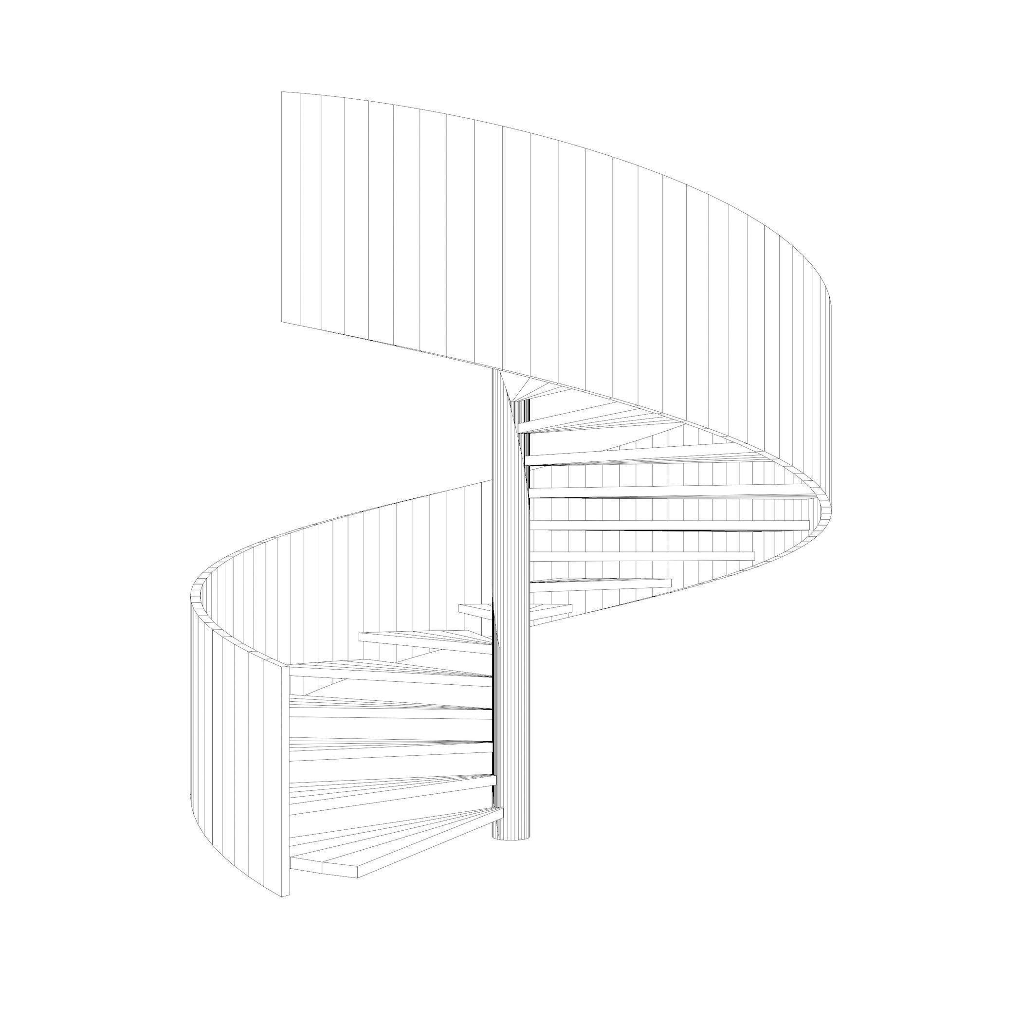 Spiral stair 2023-0007 3D model_8