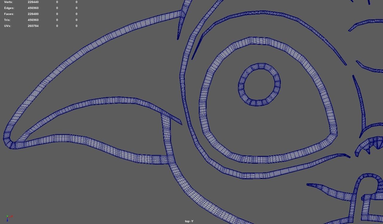 Baby Yoda Wall Silhouette 01 3D print model_9