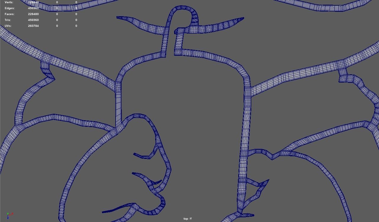 Baby Yoda Wall Silhouette 01 3D print model_11