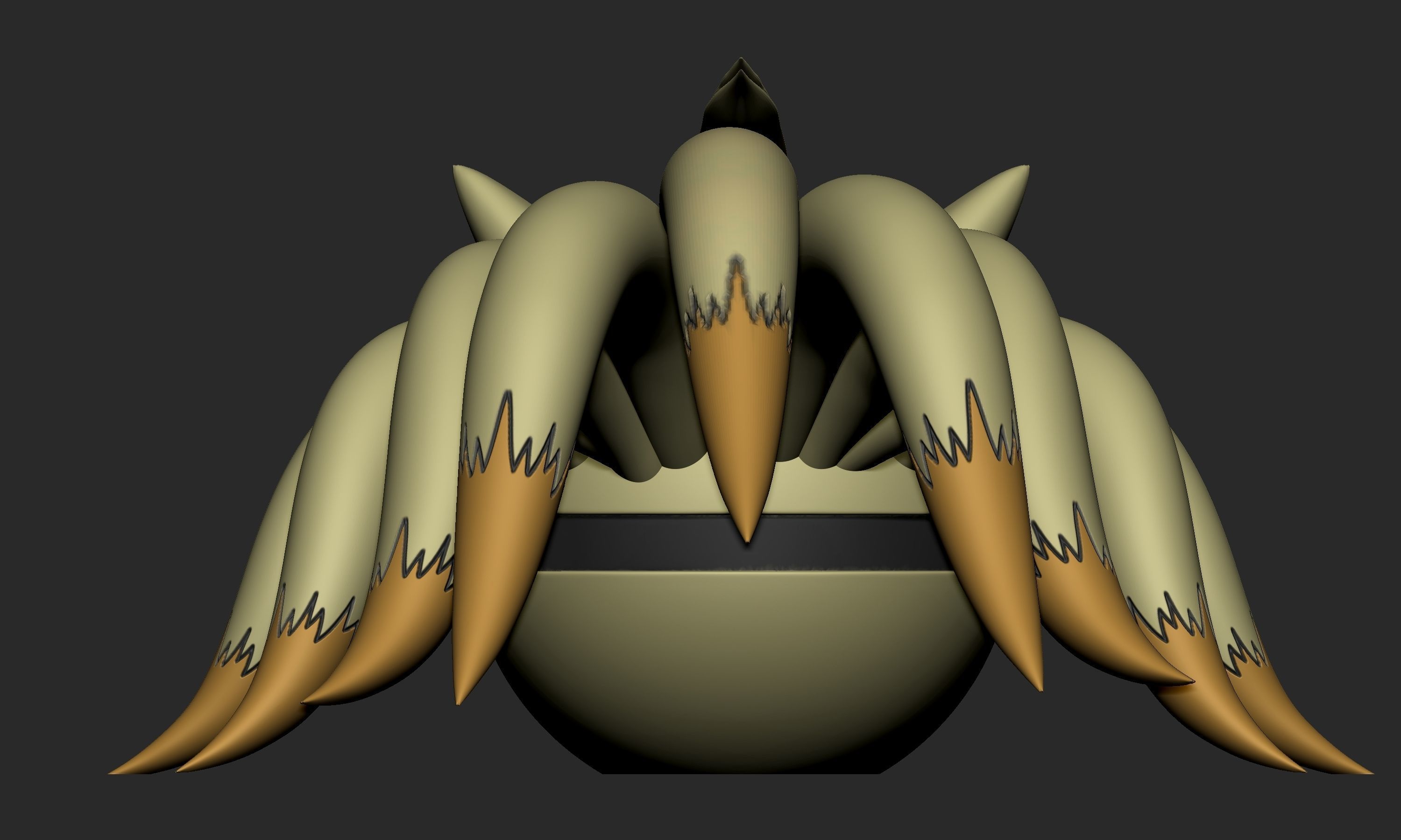 Pokemon Ninetales Pokeball 3D print model_5