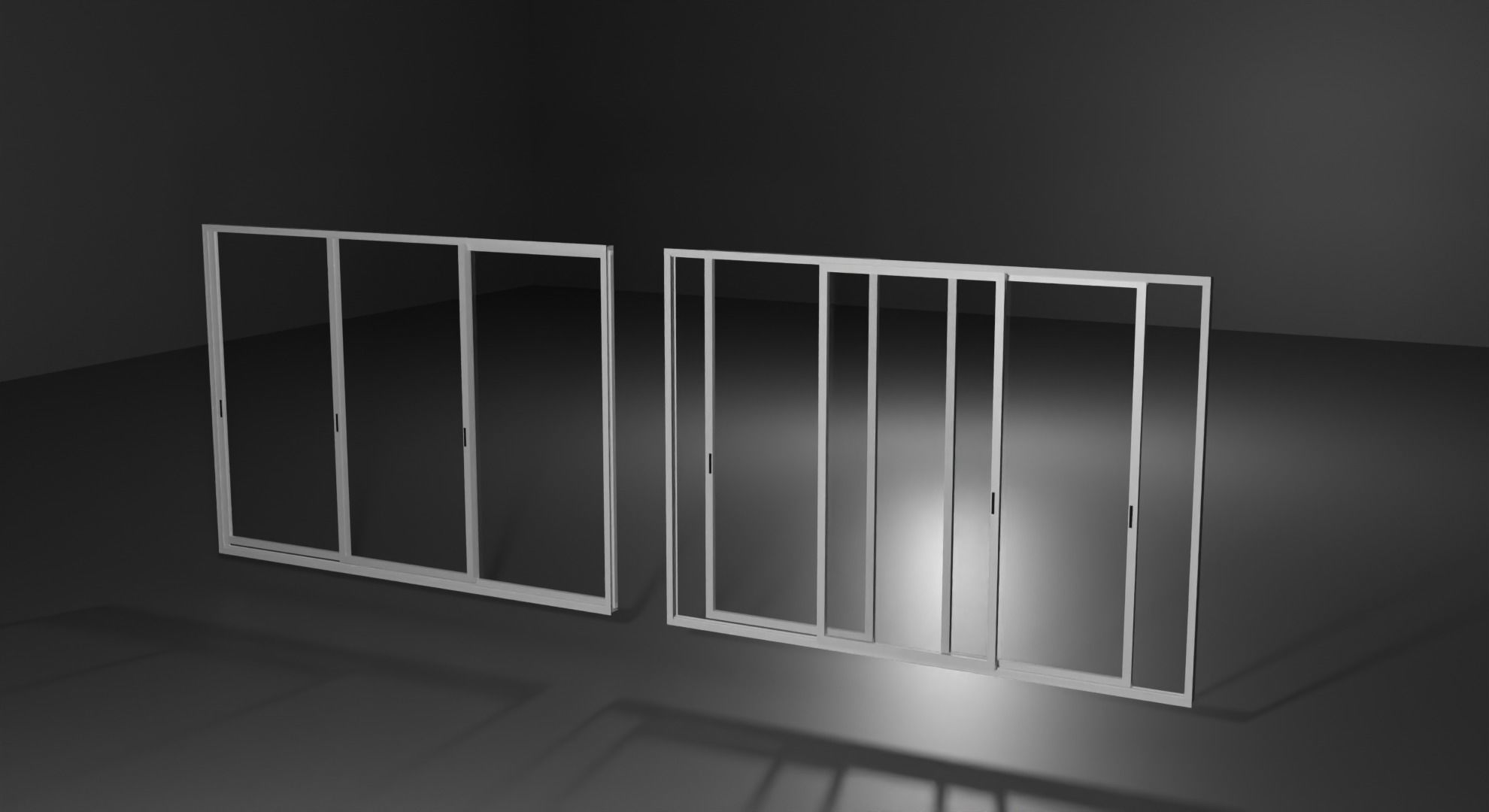 20 Windows 3d Model Low-poly 3D model_19