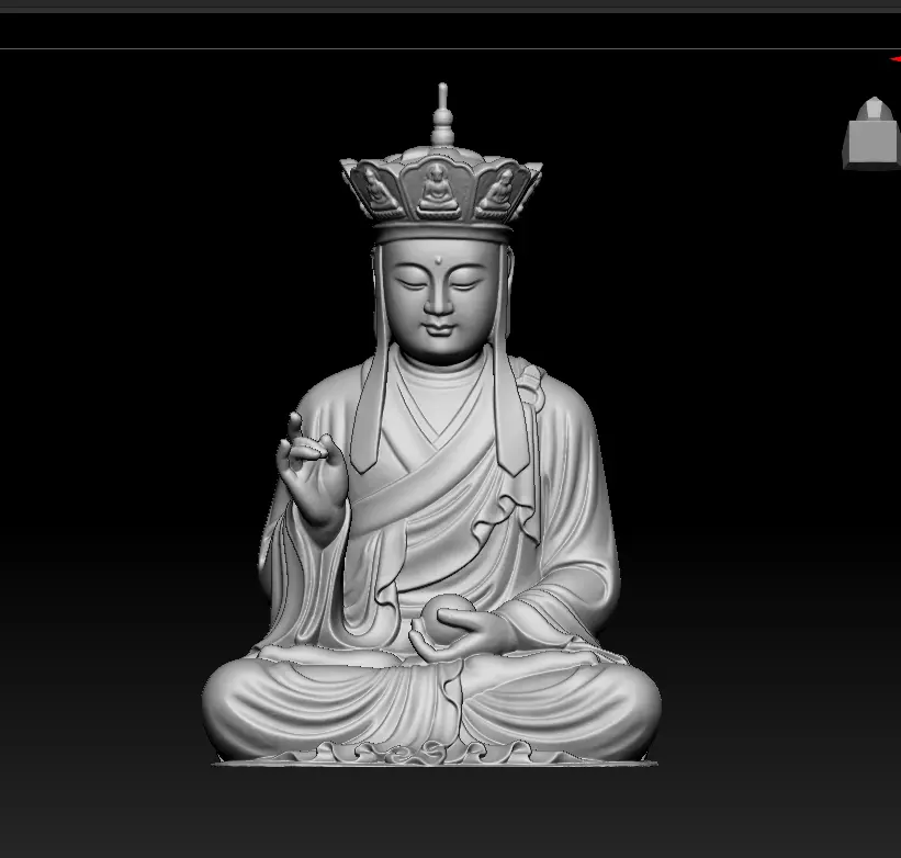 Tuong phat duong tang 3D print model