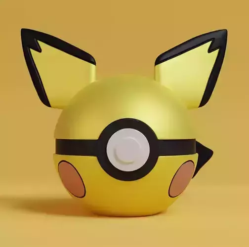 Pokemon Pichu Pokeball 