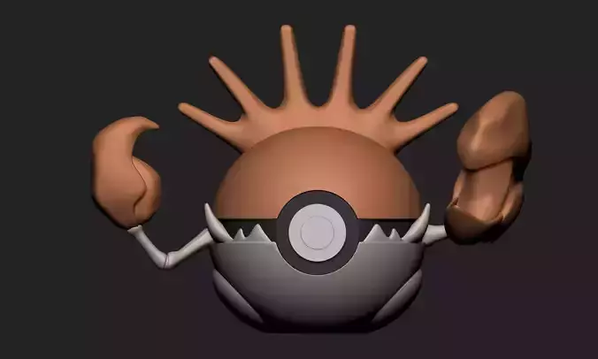 Pokemon Krabby Kingler Pokeball