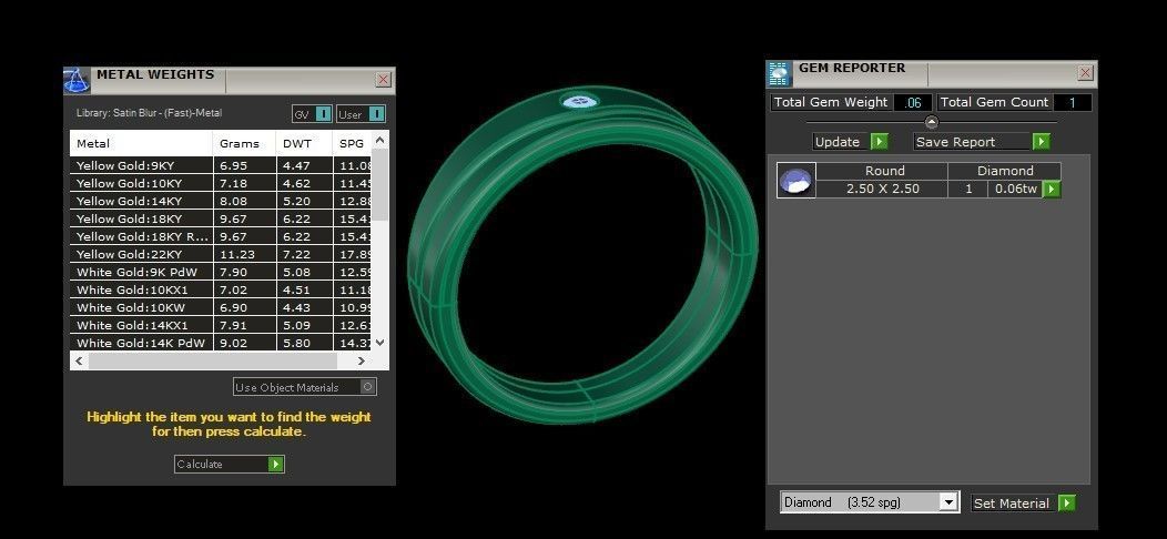 Diamond Man Ring Cad MR 68 3D print model_5