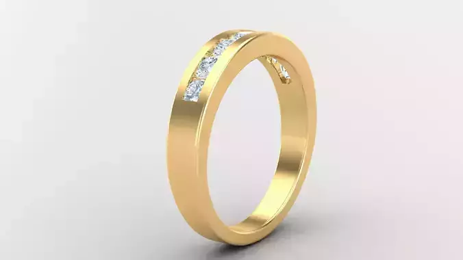 Diamond Man Ring Cad  MR  65