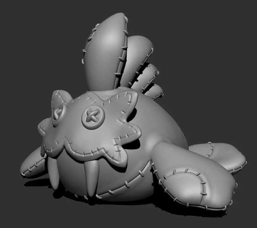 Zelda Sand Seal plush model  3D print model_0
