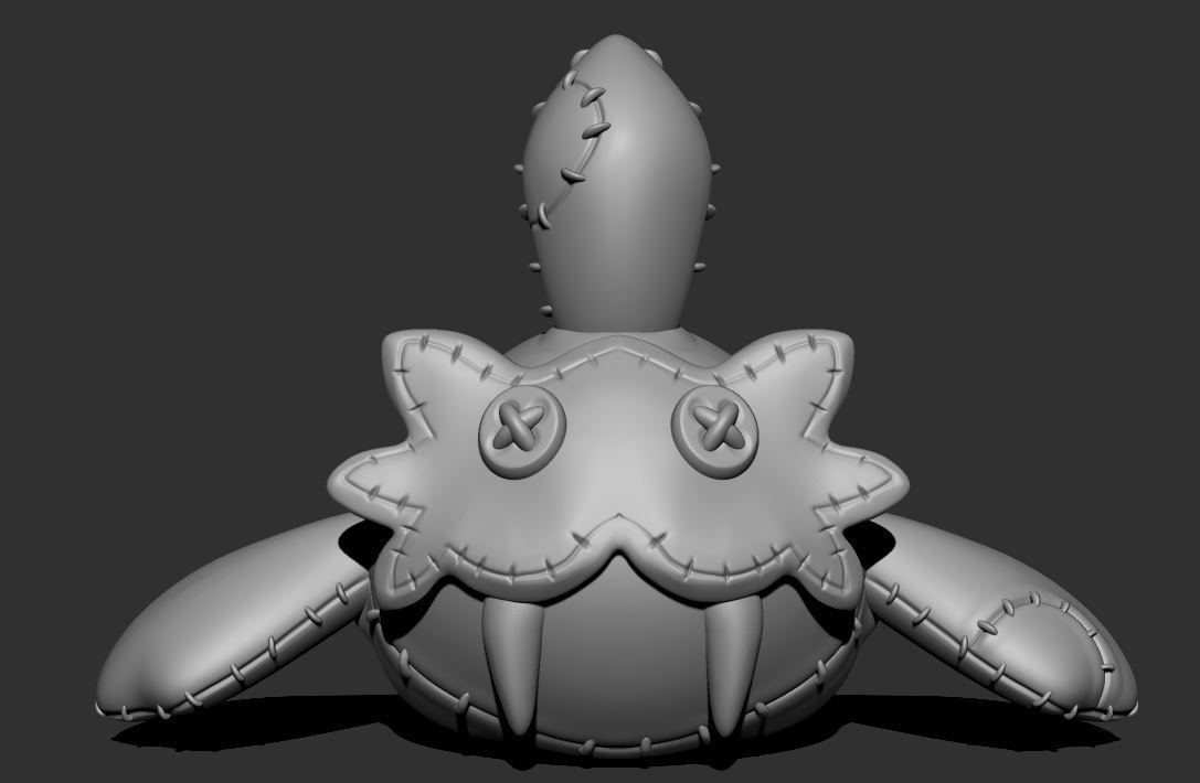 Zelda Sand Seal plush model  3D print model_1
