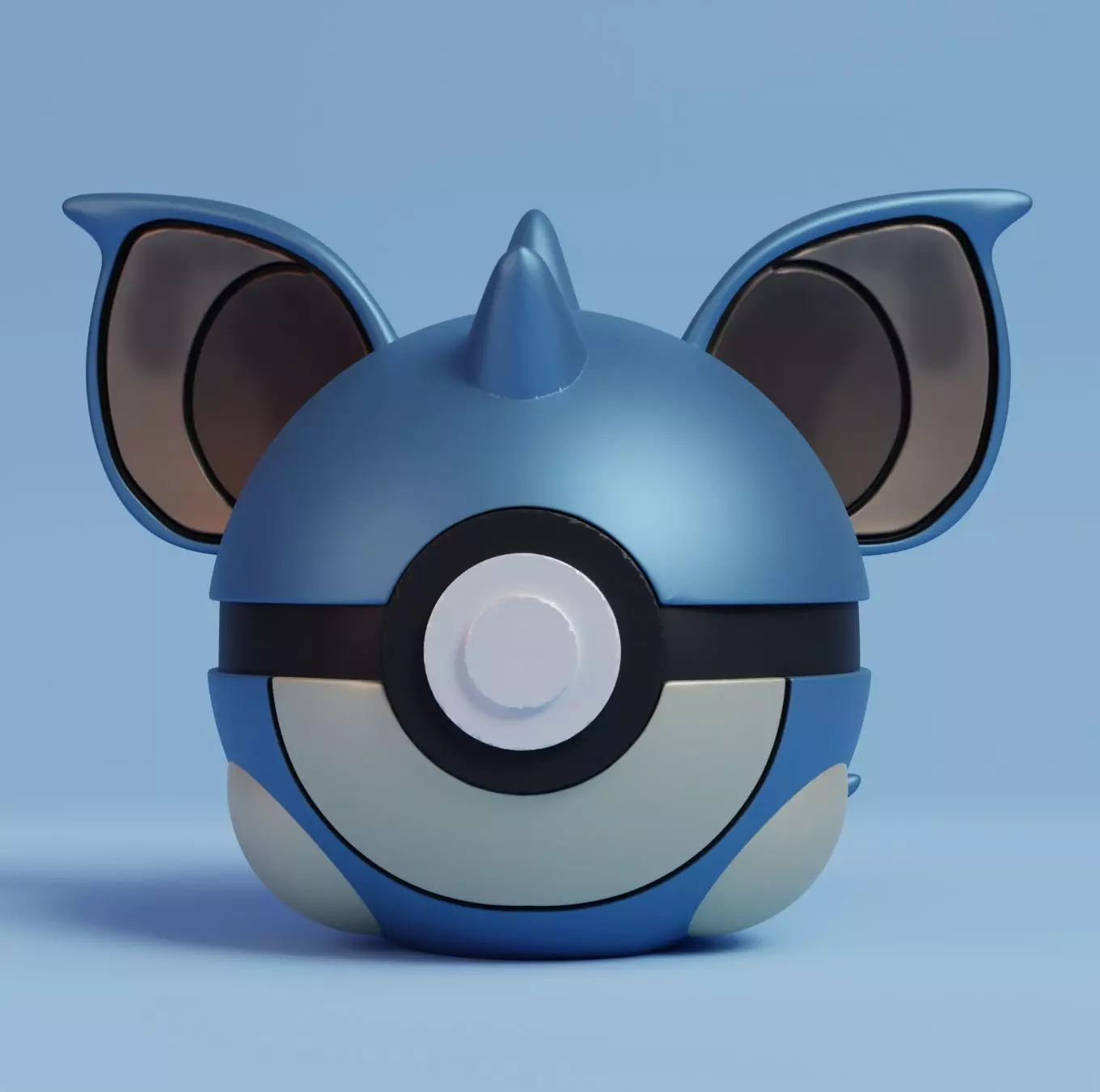 Pokemon Nidoqueen Pokeball  3D print model_0