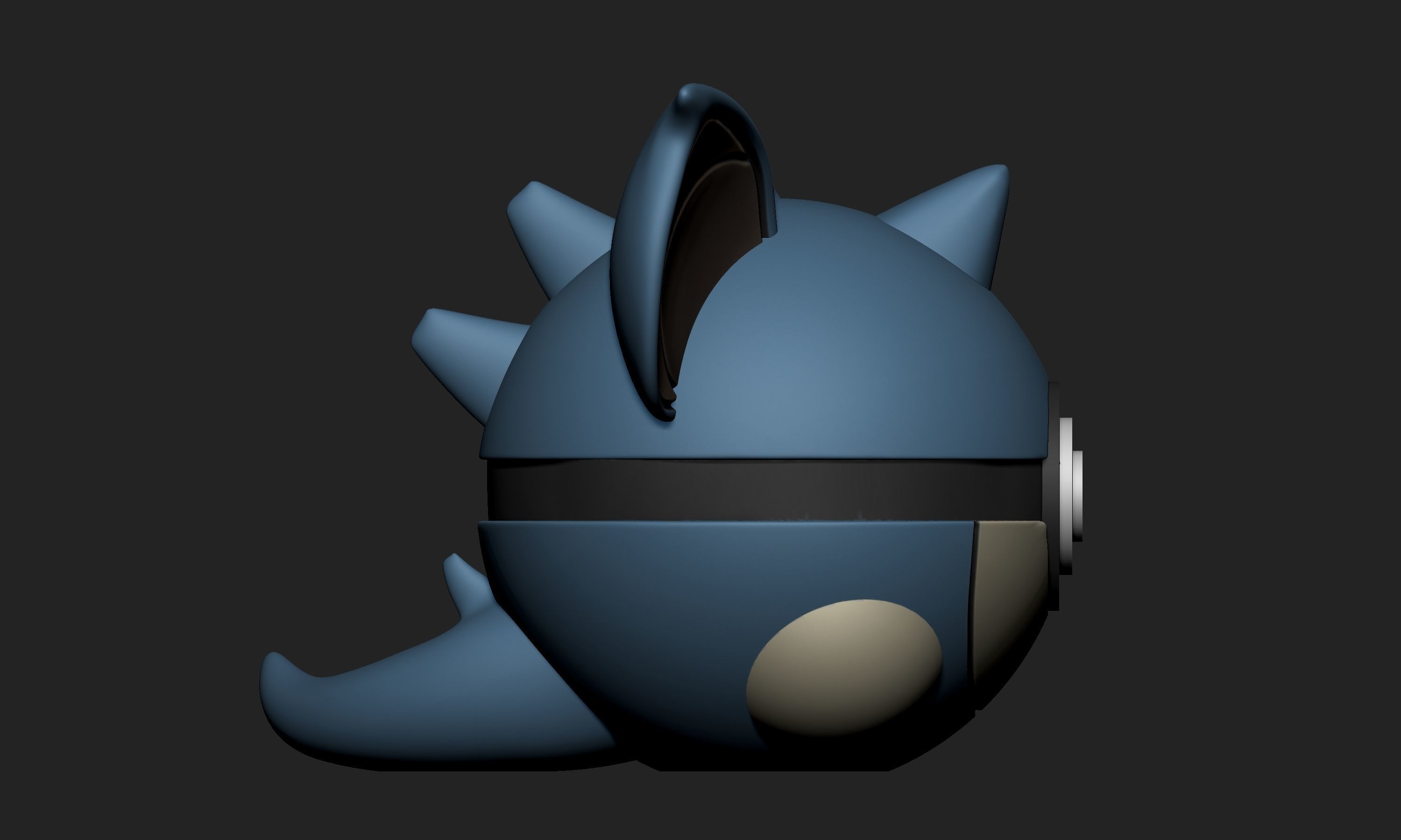 Pokemon Nidoqueen Pokeball  3D print model_8