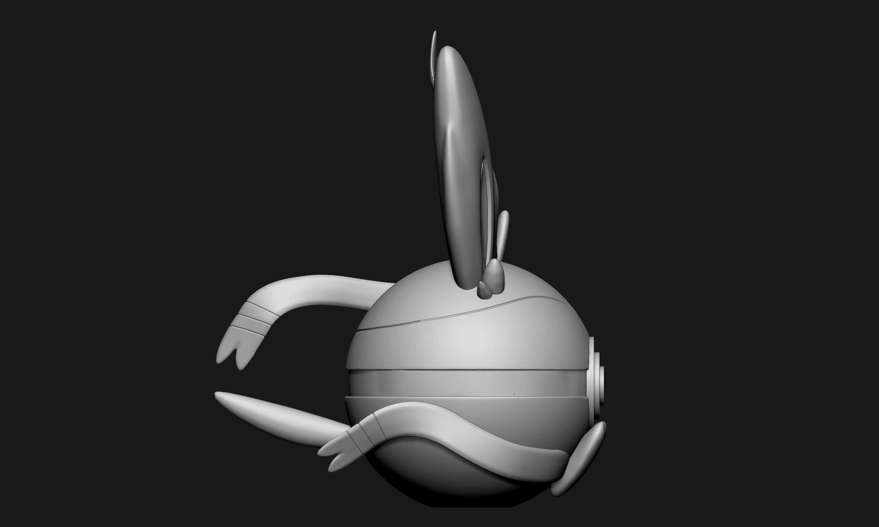 Pokemon Sylveon Pokeball  3D print model_7