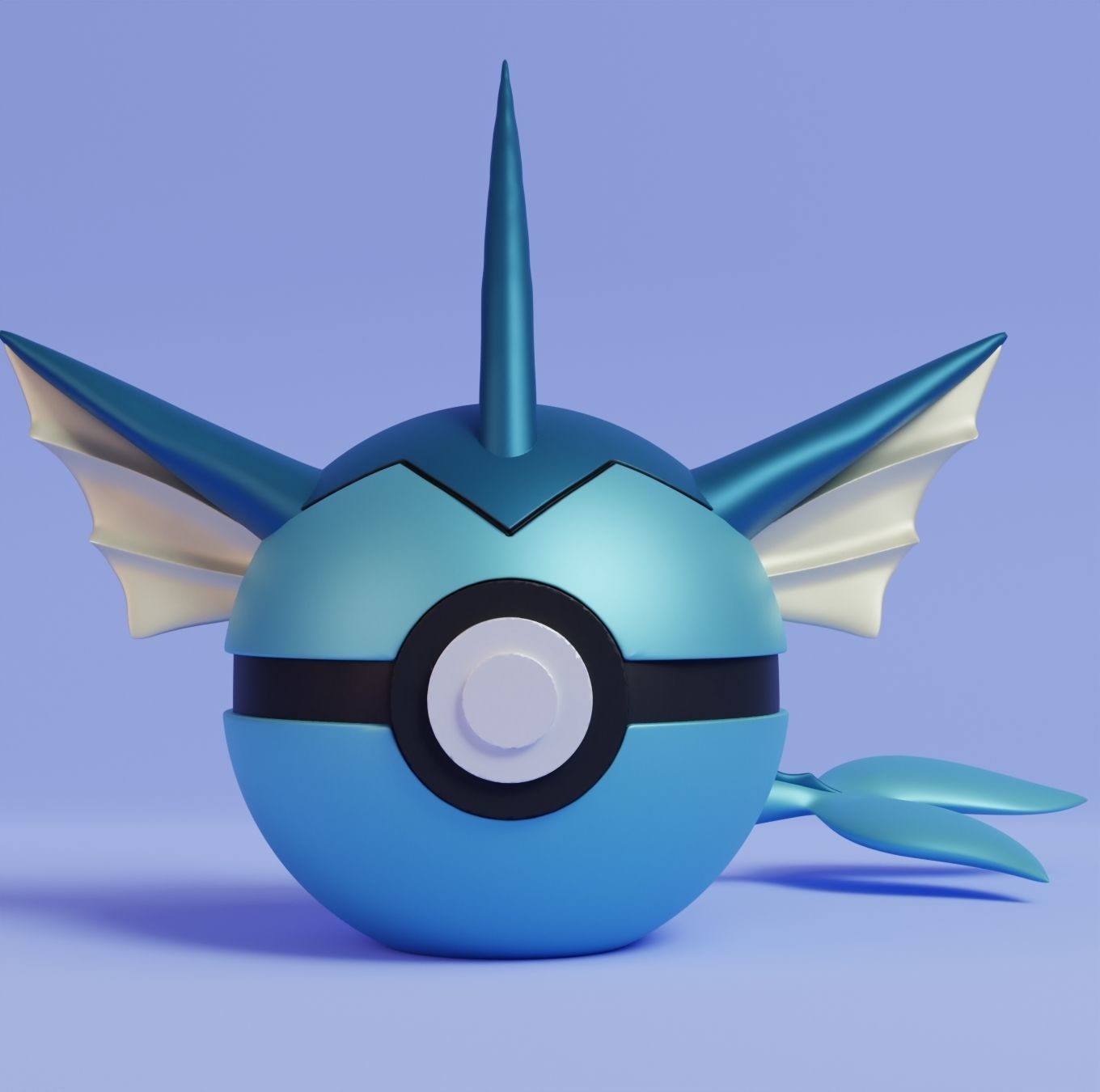 Pokemon Eeveelutions Pokeball 3D print model_5