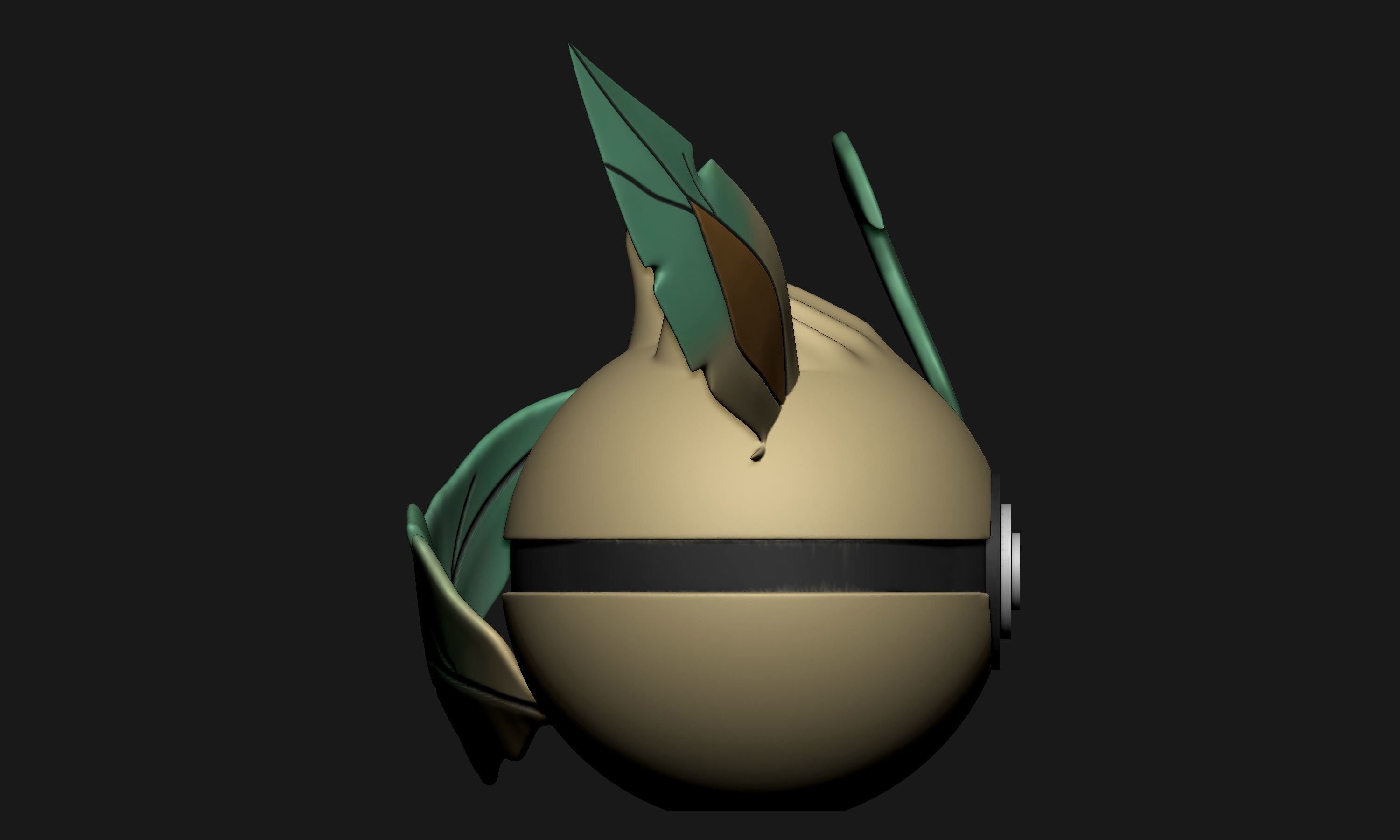 Pokemon Eeveelutions Pokeball 3D print model_37