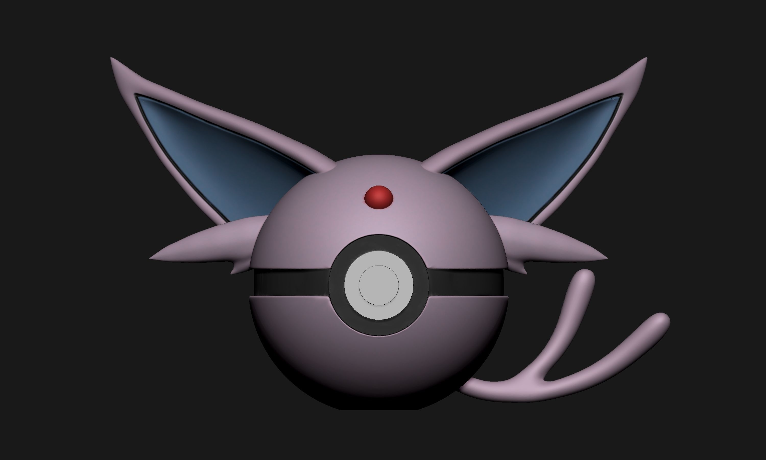 Pokemon Eeveelutions Pokeball 3D print model_24