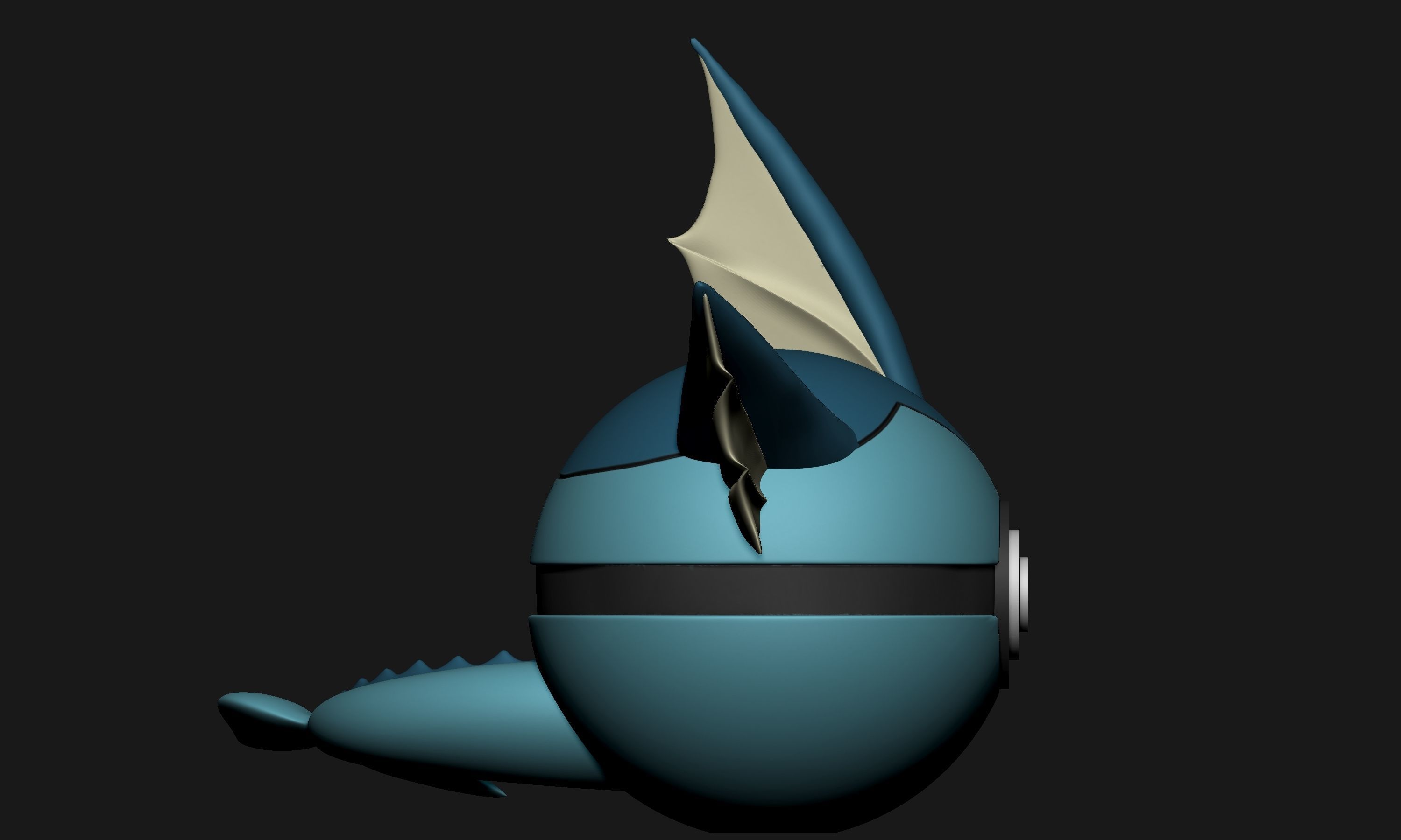 Pokemon Eeveelutions Pokeball 3D print model_7