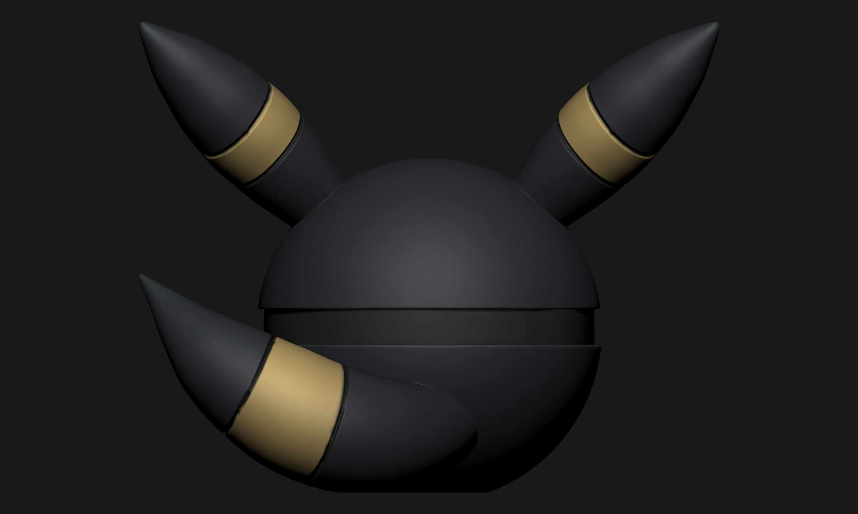 Pokemon Eeveelutions Pokeball 3D print model_29