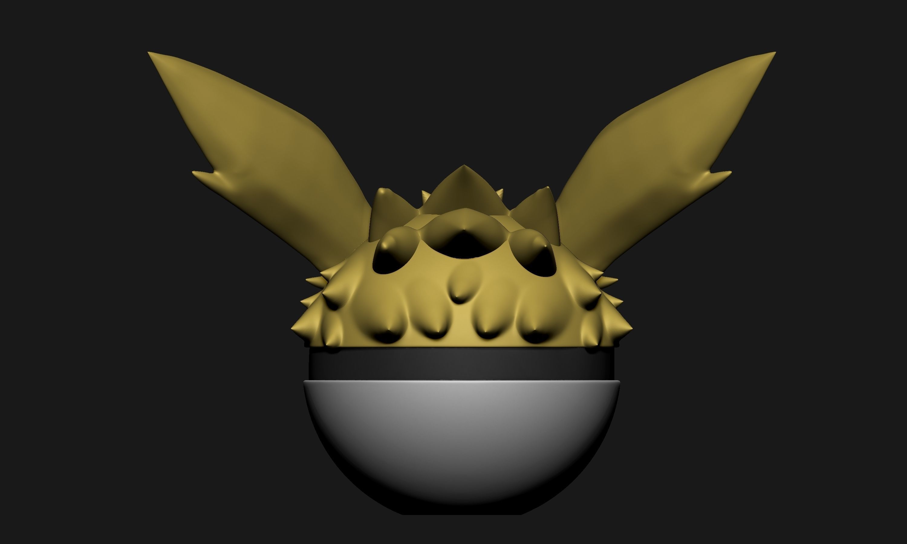 Pokemon Eeveelutions Pokeball 3D print model_14