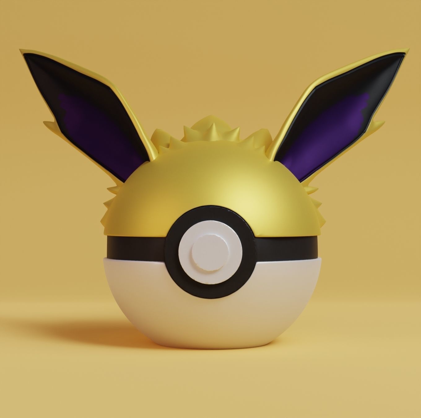 Pokemon Eeveelutions Pokeball 3D print model_10