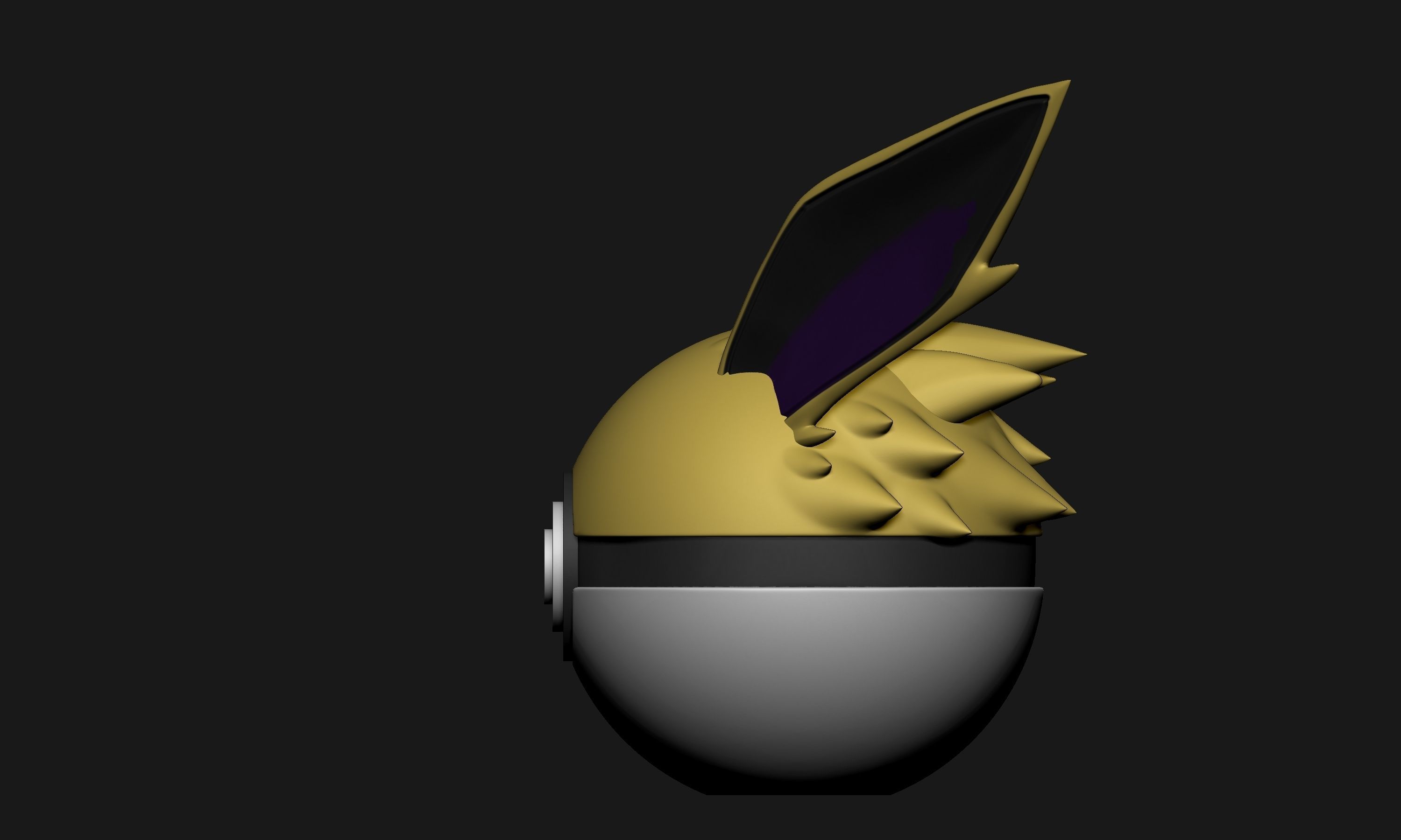 Pokemon Eeveelutions Pokeball 3D print model_12