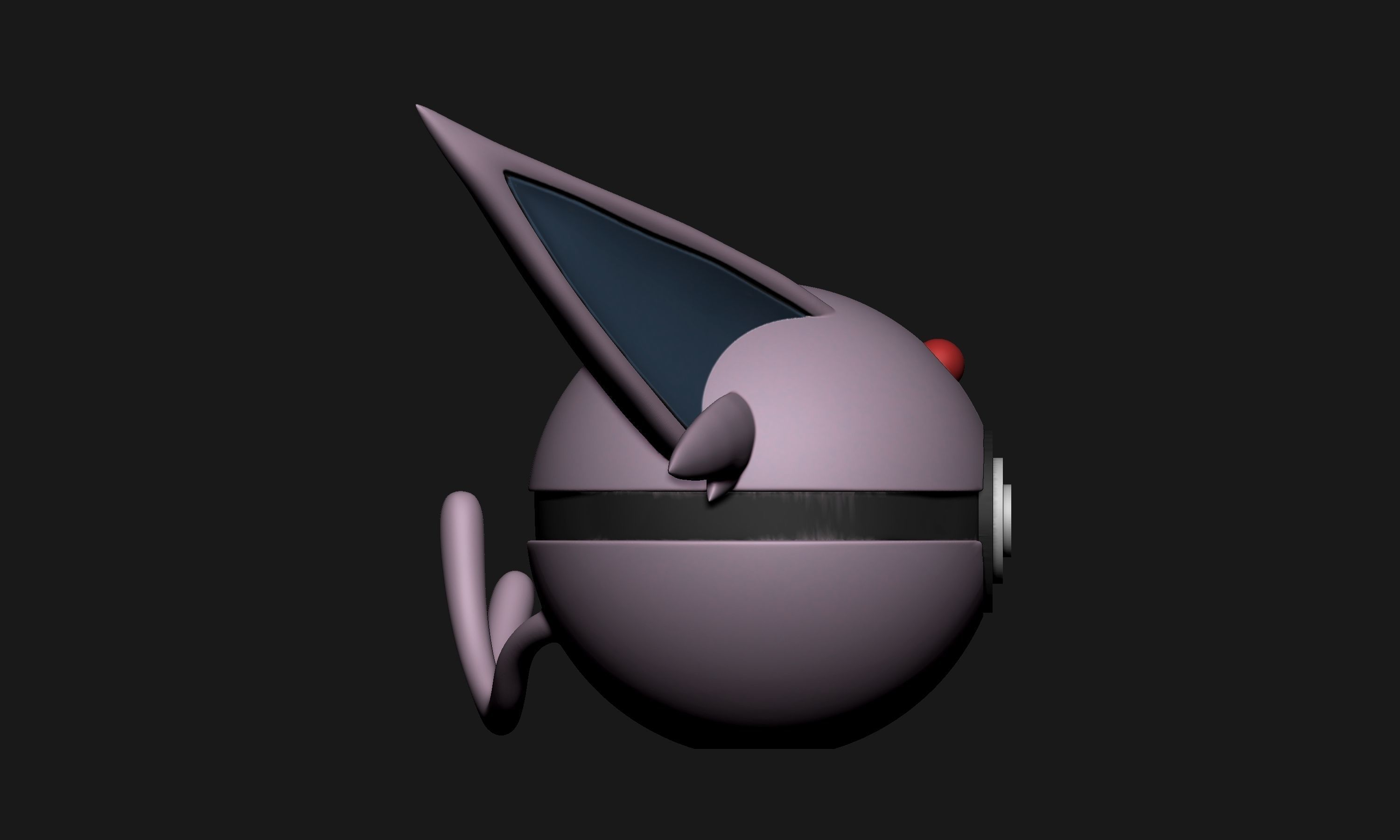 Pokemon Eeveelutions Pokeball 3D print model_22