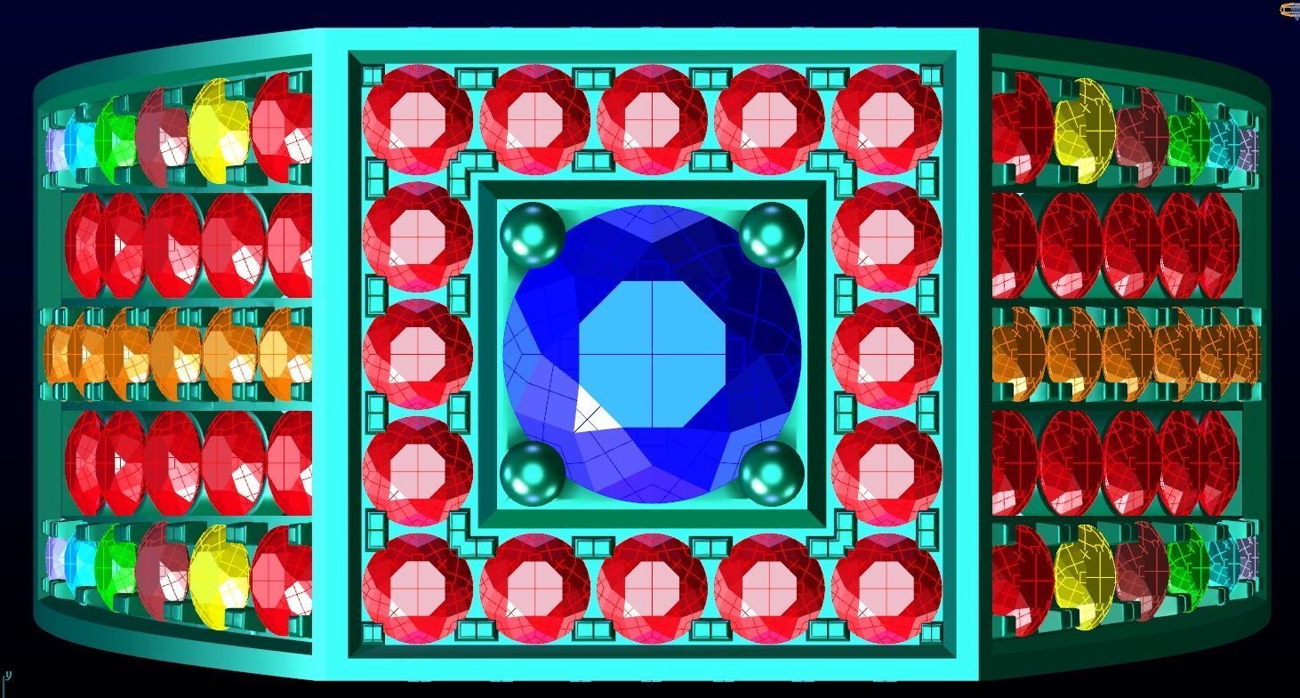 Men Ring 14 3D print model_6